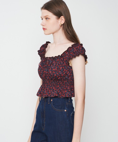 DEICY（デイシー）の「ヴィンテージローズブラウス（シャツ/ブラウス・レディース・ピンク/レッド・FREE）」の17枚目の写真