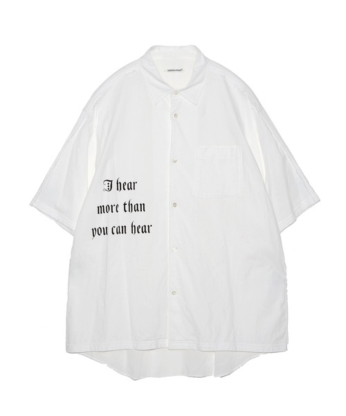 UNDERCOVER（アンダーカバー）の「UP1F4404（シャツ/ブラウス・メンズ・ホワイト/ブラック・4/3/2）」の2枚目の写真