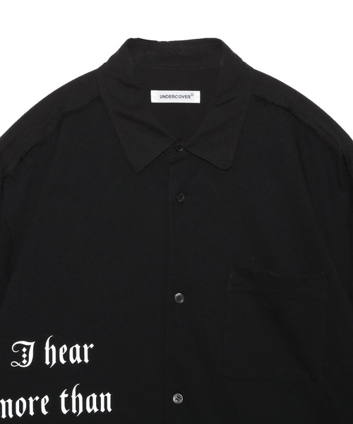 UNDERCOVER（アンダーカバー）の「UP1F4404（シャツ/ブラウス・メンズ・ホワイト/ブラック・4/3/2）」の4枚目の写真