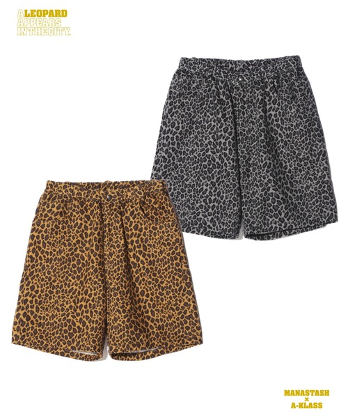MANASTASH（マナスタッシュ）の「MANASTASHxA-KLASS HEMP TWILL SHORT LEOPARD（その他パンツ・メンズ・ブラック/ブラウン・L/M）」の17枚目の写真