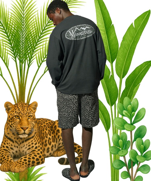 MANASTASH（マナスタッシュ）の「MANASTASHxA-KLASS HEMP TWILL SHORT LEOPARD（その他パンツ・メンズ・ブラック/ブラウン・L/M）」の20枚目の写真