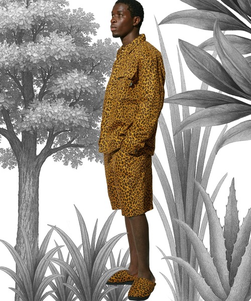 MANASTASH（マナスタッシュ）の「MANASTASHxA-KLASS HEMP TWILL SHORT LEOPARD（その他パンツ・メンズ・ブラック/ブラウン・L/M）」の22枚目の写真