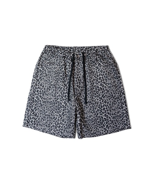 MANASTASH（マナスタッシュ）の「MANASTASHxA-KLASS HEMP TWILL SHORT LEOPARD（その他パンツ・メンズ・ブラック/ブラウン・L/M）」の3枚目の写真