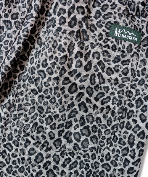 MANASTASH（マナスタッシュ）の「MANASTASHxA-KLASS HEMP TWILL SHORT LEOPARD（その他パンツ・メンズ・ブラック/ブラウン・L/M）」の10枚目の写真