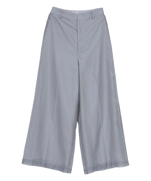 UR'S(ユアーズ)の「シアーワイドパンツ(その他パンツ・レディース・ブルー/ベージュ/ホワイト・L/M/S)」の21枚目の写真