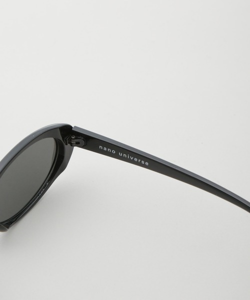 NANO universe（ナノユニバース）の「オーバルサングラス（サングラス・レディース・ブラウン/ブラック・F）」の8枚目の写真