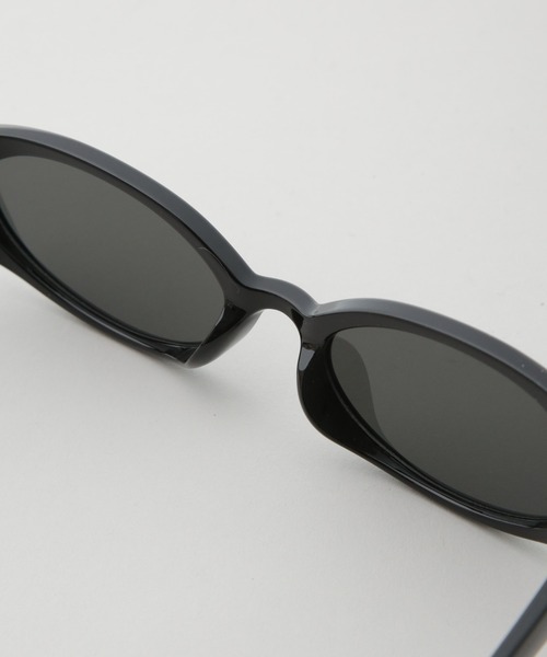 NANO universe（ナノユニバース）の「オーバルサングラス（サングラス・レディース・ブラウン/ブラック・F）」の9枚目の写真
