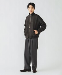 新品タグ付】BEAMS HEART ツイードジャケット 黒 フリーサイズ 新品