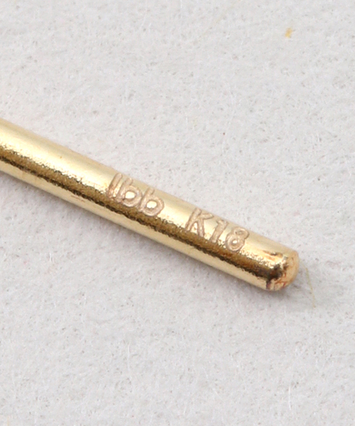 les bonbon(ルボンボン)の「【LES BONBON/ル ボンボン】 K18 liquid pierce S(ピアス(片耳用)・レディース・ゴールド・FREE)」の4枚目の写真