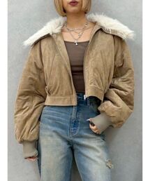 EVRIS | 2WAYフェイクスウェードブルゾン(ブルゾン)