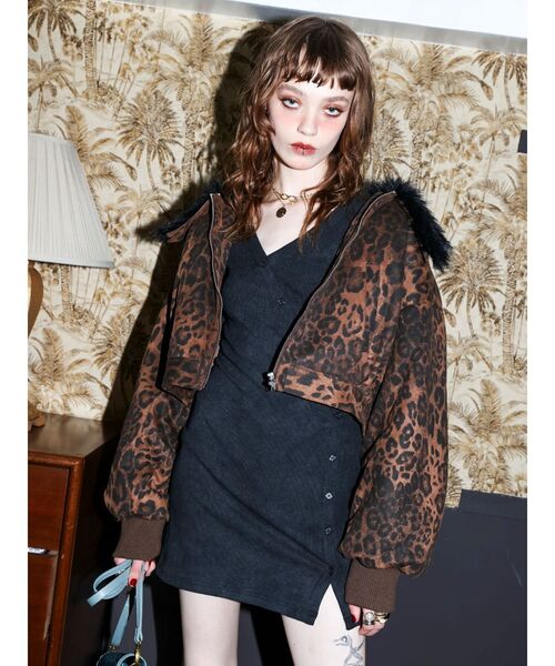 EVRIS(エヴリス)の「2WAYフェイクスウェードブルゾン(ブルゾン・レディース・ベージュ/グレー/その他1・FREE)」の15枚目の写真