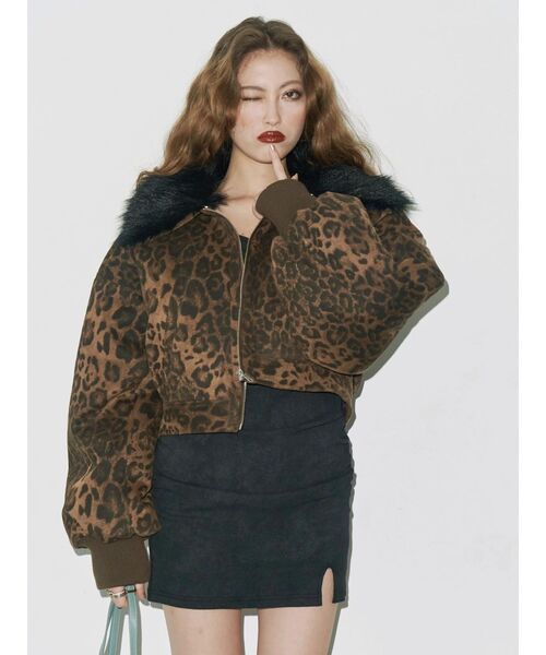 EVRIS(エヴリス)の「2WAYフェイクスウェードブルゾン(ブルゾン・レディース・ベージュ/グレー/その他1・FREE)」の18枚目の写真