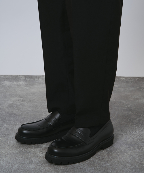 B.C STOCK(ベーセーストック)の「C.H.G テーパードスラックス(スラックス・メンズ・ブラック/チャコールグレー・MEDIUM/LARGE)」の12枚目の写真