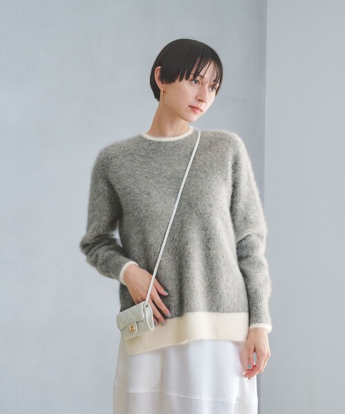 UNITED ARROWS（ユナイテッドアローズ）の「フォックスカシミヤ スパンコール クルーネックニット（ニット/セーター・レディース・その他1/その他2・FREE）」の17枚目の写真