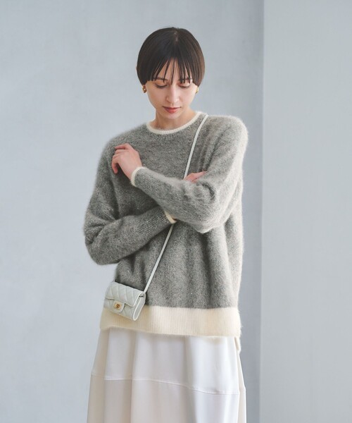 UNITED ARROWS（ユナイテッドアローズ）の「フォックスカシミヤ スパンコール クルーネックニット（ニット/セーター・レディース・その他1/その他2・FREE）」の18枚目の写真