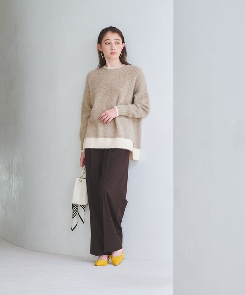 UNITED ARROWS（ユナイテッドアローズ）の「フォックスカシミヤ スパンコール クルーネックニット（ニット/セーター・レディース・その他1/その他2・FREE）」の4枚目の写真