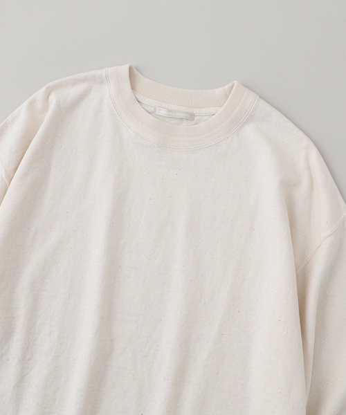 RIDING HIGH（ライディングハイ）の「RIDING HIGH / ライディングハイ ノンダイド ファブリック ロンT（Tシャツ/カットソー・メンズ・アイボリー/ホワイト・MEDIUM/LARGE）」の7枚目の写真