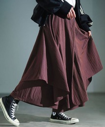 GOLDJAPAN（ゴールドジャパン）の「アシメレイヤードワイドパンツ【大きいサイズ対応】（その他パンツ・レディース）」