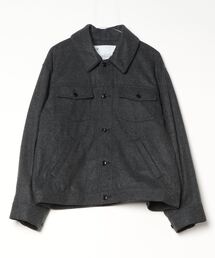 【VOAAOV】 RECYCLED MELTON Blouson