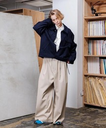 VOAAOV（ヴォアーブ）の「【VOAAOV】 RECYCLED MELTON Blouson（ブルゾン）」