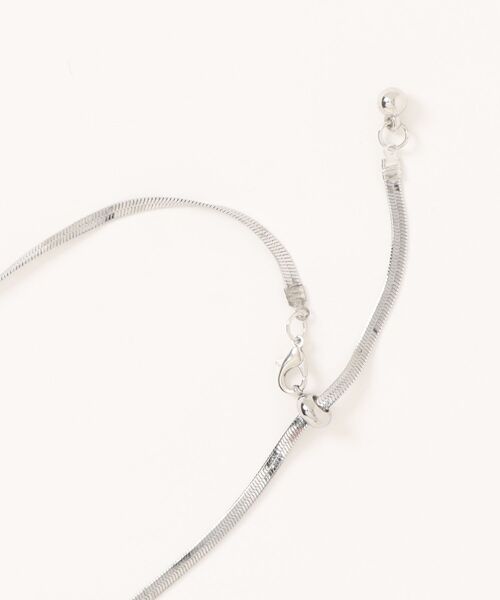 ARCHIVER(アーカイバ)の「【Bz】スネークチェーンネックレス/メンズ(T3)(ネックレス・メンズ・シルバー・FREE)」の6枚目の写真