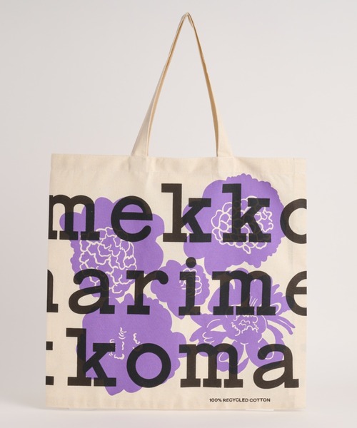 marimekko（マリメッコ）の「【ノベルティ付】《Maridenim》 Ruudut Unikko / skirt（デニムスカート・レディース・ライトグレー・40/36/34/38）」の2枚目の写真