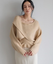 LOWRYS FARM | メニウェイ２ＰニットＬＳ  590618(ニット/セーター)