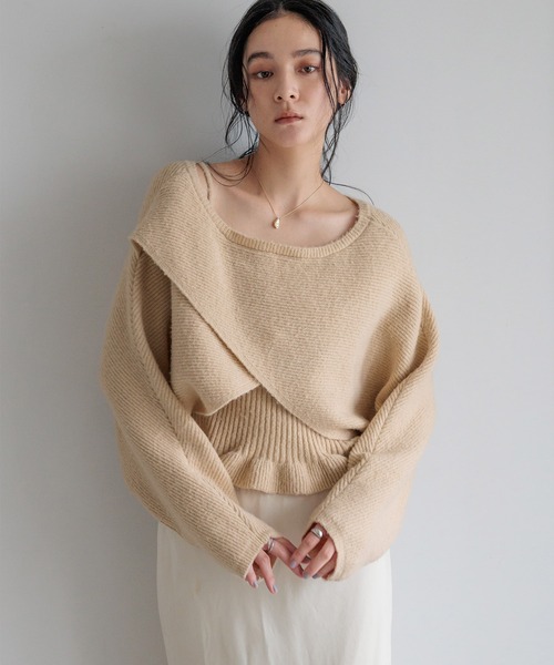 リリィー　バーム2点とミルクコーター5点 セール】メニウェイ2PニットLS 590618（ニット/セーター）｜LOWRYS