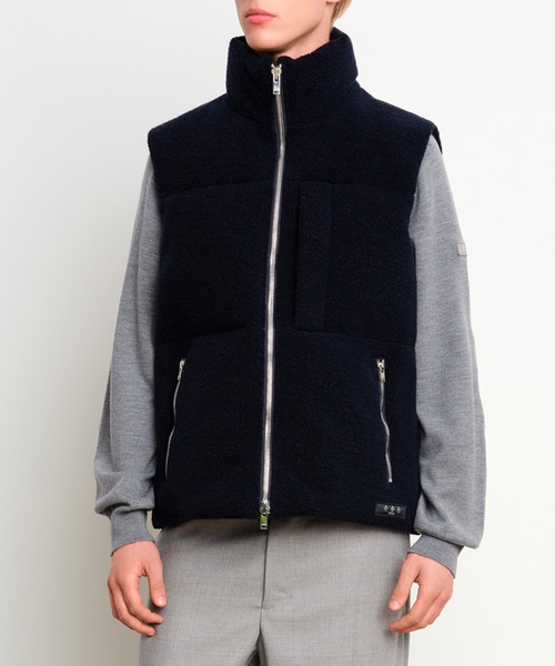 TATRAS タトラス SOVER ソヴェール ウール タウンベスト 黒 03 中古・古着通販】TATRAS (タトラス) SOVER DOWN VEST/ソヴェール