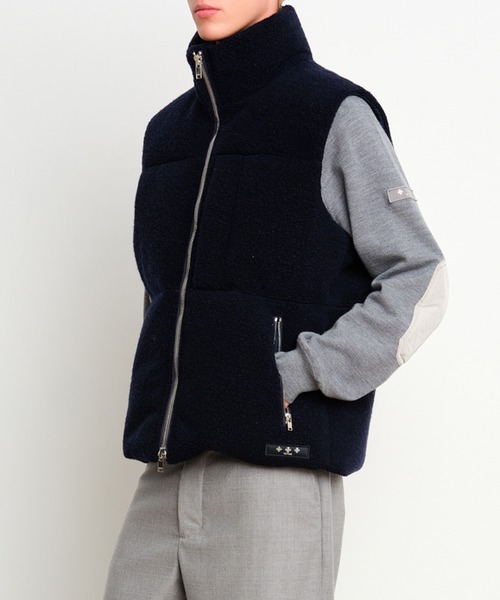 TATRAS（タトラス）の「TATRAS(タトラス) BRONTE ブロンテ（ダウンベスト・メンズ・ネイビー・2/3）」の2枚目の写真