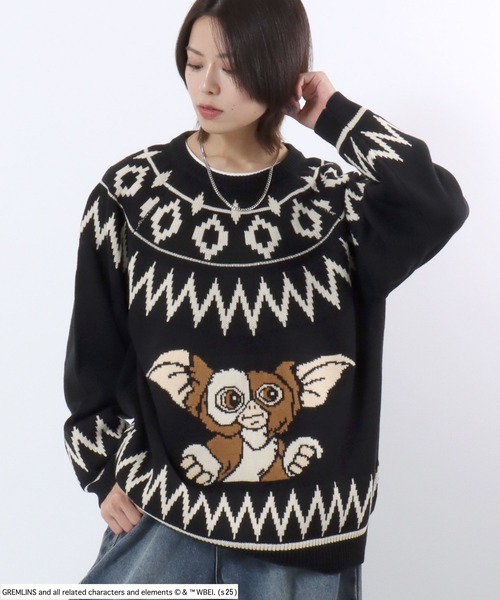 GREMLINS（グレムリン）GIZMOギズモ キャラクタージャガード求心柄