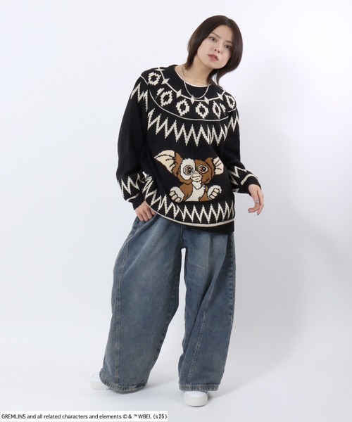 GREMLINS（グレムリン）GIZMOギズモ キャラクタージャガード求心柄