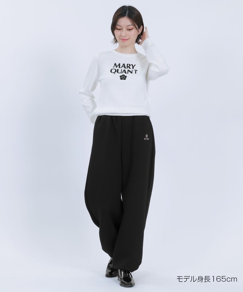 MARY QUANT（マリークワント）の「ロゴボンディング パンツ