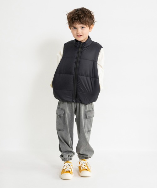 BRANSHES（ブランシェス）の「【やわらか】カーゴパンツ（カーゴパンツ・キッズ・アイボリー/グレー/ブルー・100/110/80/90/140/120/130/150）」の13枚目の写真