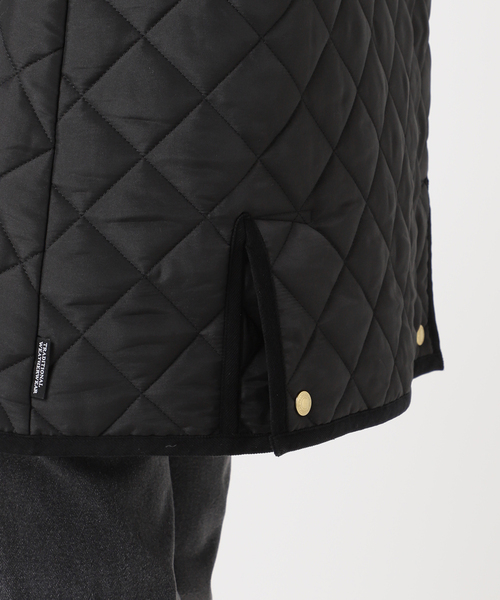 TRADITIONAL WEATHERWEAR／コルネキルティング　BLACK TRADITIONAL WEATHERWEAR】ARKLEY A-LINE MIDDLE：キルティング