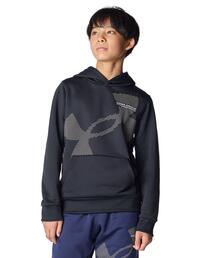 UNDER ARMOUR（アンダーアーマー）の「UAテックテリー スーパービッグロゴ フーディー（トレーニング/キッズ）（スウェット）」