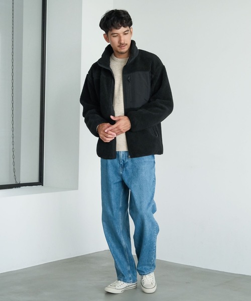 FOUND GOOD(ファウンドグッド)の「エアサーマルボアJK(その他アウター・メンズ・グレー系/ホワイト系1/ブラック・S/M/XL/L)」の21枚目の写真