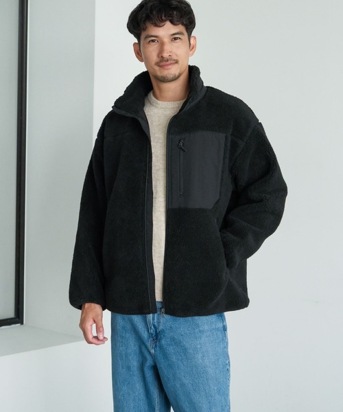 FOUND GOOD(ファウンドグッド)の「エアサーマルボアJK(その他アウター・メンズ・グレー系/ホワイト系1/ブラック・S/M/XL/L)」の22枚目の写真