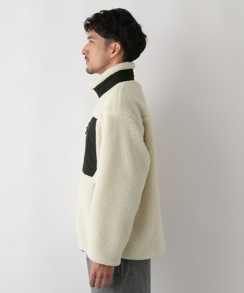 FOUND GOOD(ファウンドグッド)の「エアサーマルボアJK(その他アウター・メンズ・グレー系/ホワイト系1/ブラック・S/M/XL/L)」の6枚目の写真