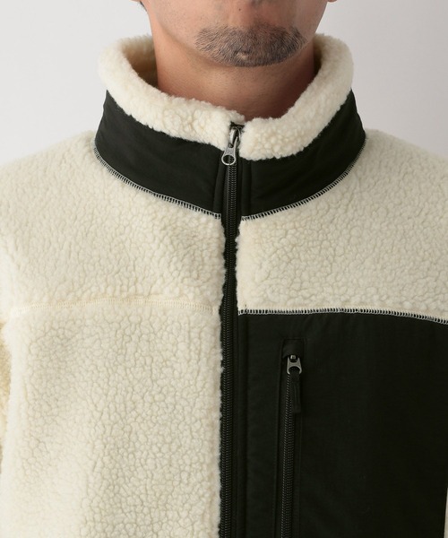 FOUND GOOD(ファウンドグッド)の「エアサーマルボアJK(その他アウター・メンズ・グレー系/ホワイト系1/ブラック・S/M/XL/L)」の8枚目の写真