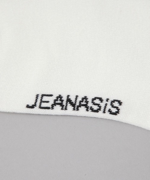 JEANASIS（ジーナシス）の「レトロラインロゴソックス/608309（ソックス/靴下・レディース・グレー系その他/ホワイト系その他・FREE）」の8枚目の写真