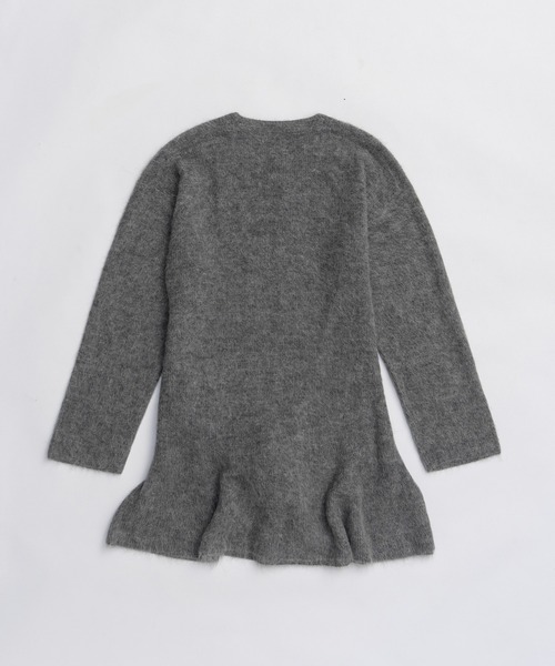 PRANK PROJECT（プランクプロジェクト）の「ノットフロントニットチュニック / Knot Front Knit Tunic（チュニック・レディース・グレー/ブラック/ピンク・FREE）」の21枚目の写真