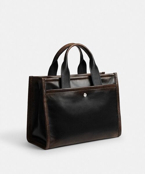 COACH EST1941 レザートートバッグ 黒 大容量 美品 カーゴ トート バッグ・ラブド レザー | COACH/コーチ | 三越伊勢丹