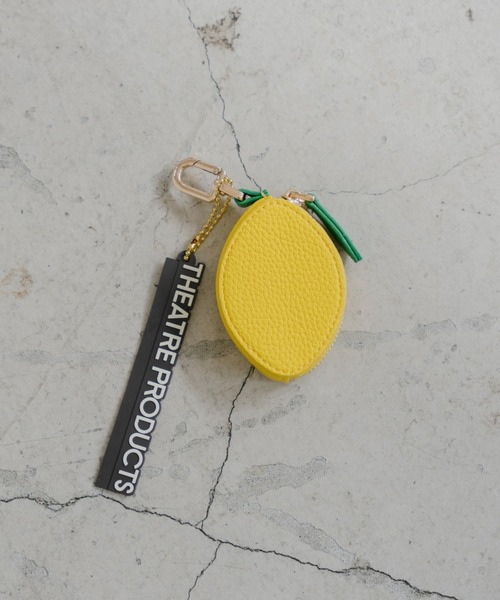 THEATRE PRODUCTS（シアタープロダクツ）の「フルーツポーチチャーム（キーホルダー・レディース・グリーン/ピンク/レッド/イエロー/オレンジ/レッド系2・FREE）」の3枚目の写真