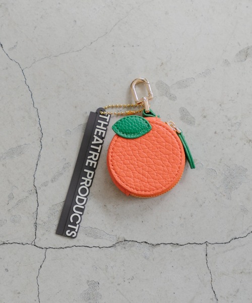 THEATRE PRODUCTS（シアタープロダクツ）の「フルーツポーチチャーム（キーホルダー・レディース・グリーン/ピンク/レッド/イエロー/オレンジ/レッド系2・FREE）」の6枚目の写真