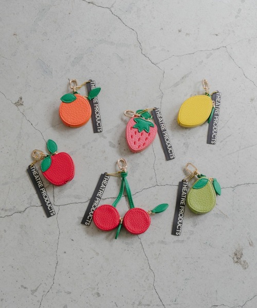 THEATRE PRODUCTS（シアタープロダクツ）の「フルーツポーチチャーム（キーホルダー・レディース・グリーン/ピンク/レッド/イエロー/オレンジ/レッド系2・FREE）」の22枚目の写真