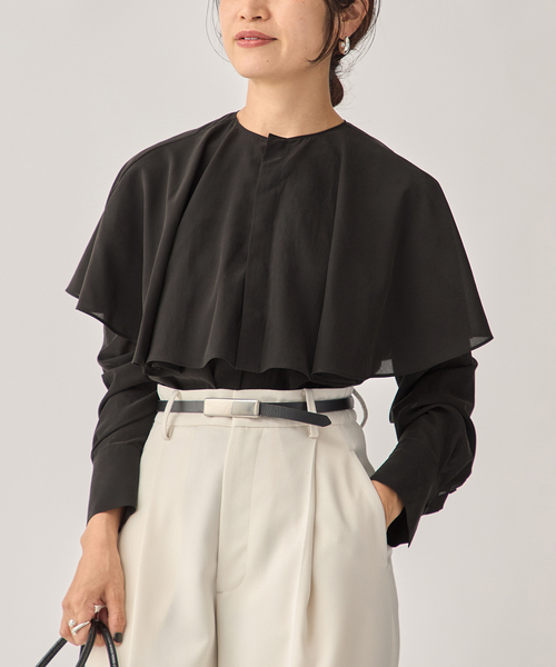 セール】ruffle collar ブラウス（シャツ/ブラウス）｜VERMEIL par