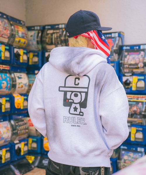 BORDER HOODIE ロンパース laguagem Mサイズ LAGUA GEM | BORDER HOODIE ロンパース (ワンピース(ミニ・ミディアム