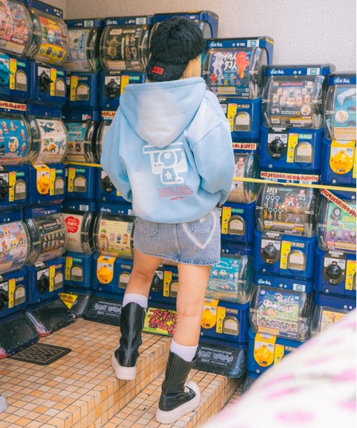 Boxy ruler zip hoodie（パーカー）｜centimeter（センチメーター）の