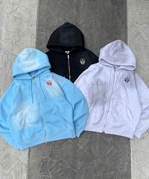 Boxy ruler zip hoodie（パーカー）｜centimeter（センチメーター）の